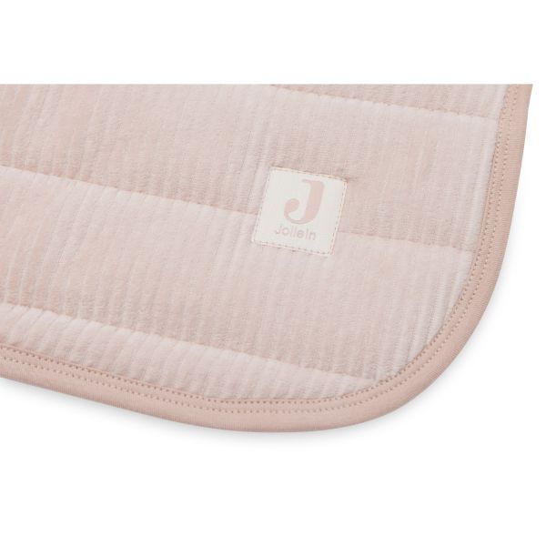 Couverture bébé 75 x 100 cm Velvet Rib Wild Rose