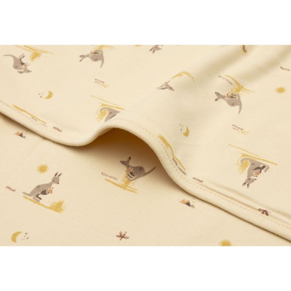 Couverture bébé jersey 75x100 cm Kangaroots