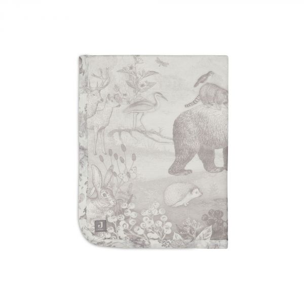 Couverture bébé 75x100 cm jersey Pimpelmees Forest Animal
