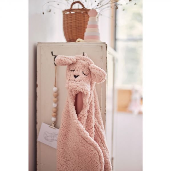 Couverture câline Bunny Pale Pink