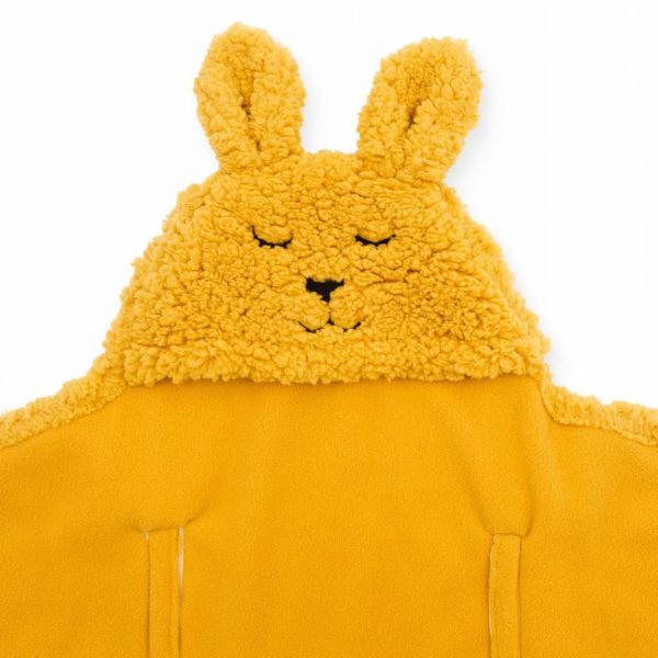 Couverture câline Bunny mustard