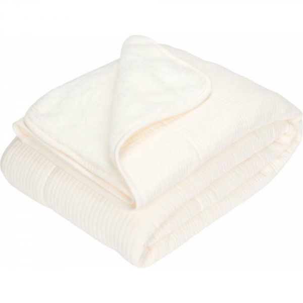 Couverture de berceau - Pure Soft White - 70 x 100 cm