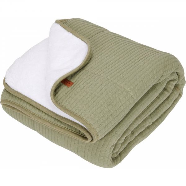 Couverture de berceau Pure & soft - Pure Olive