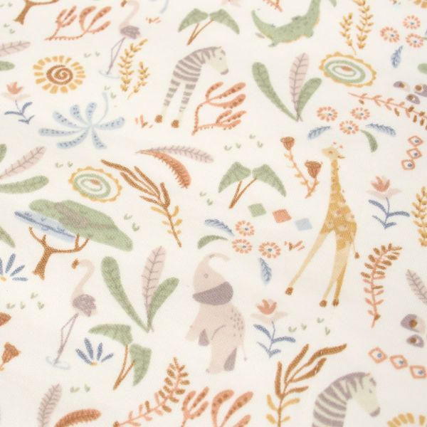 Couverture d'été pour lit bébé - Safari Wonders - 110 x 140 cm