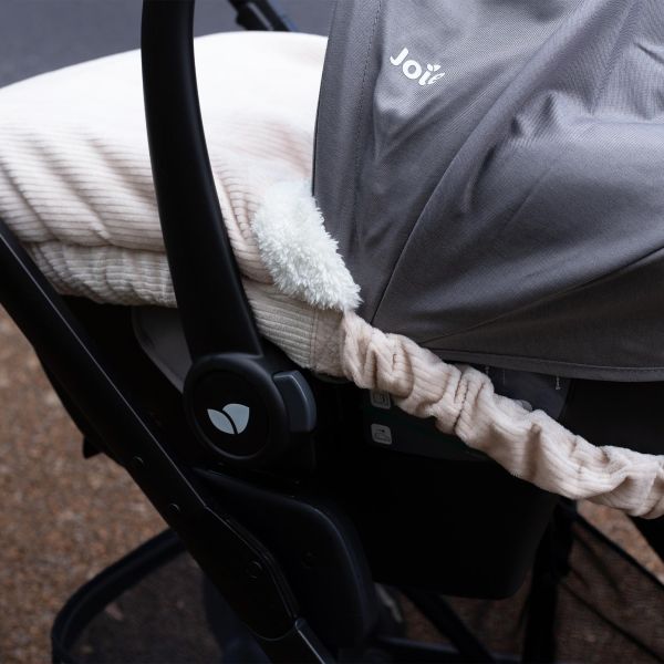 Couverture double usage cosy et porte-bébé