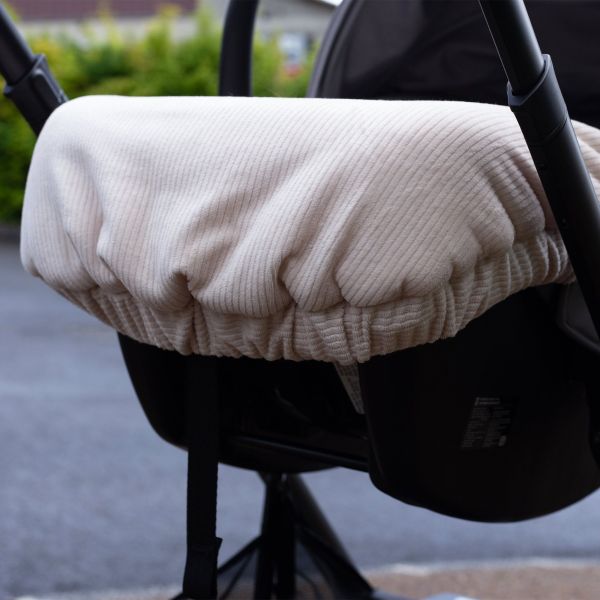 Couverture double usage cosy et porte-bébé