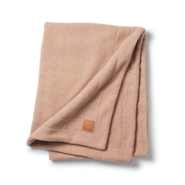 Couverture polaire bébé 75x100 cm bouclette Pink