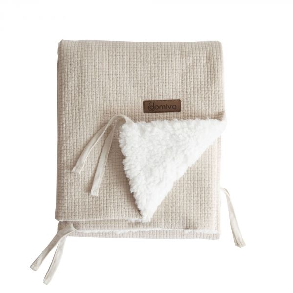 Couverture 75x100 fluffy galet