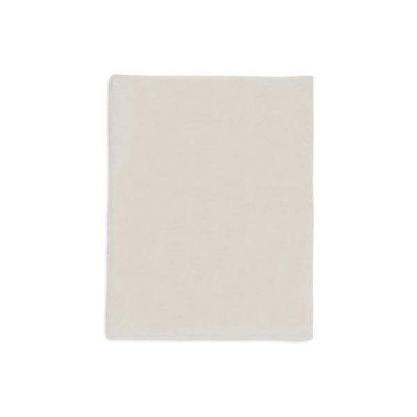 Couverture bébé tricot 100 x 150 cm Basic Knit Velvet Oatmeal