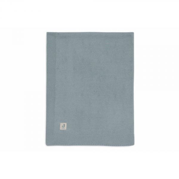 Couverture bébé 100x150 cm Cosy Knit Sea Green
