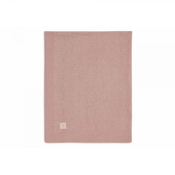 Couverture bébé 100x150 cm Cosy Knit Wild Rose
