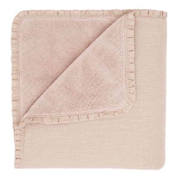 Couverture bébé Luxe Brume de Lin 100 x 140 cm