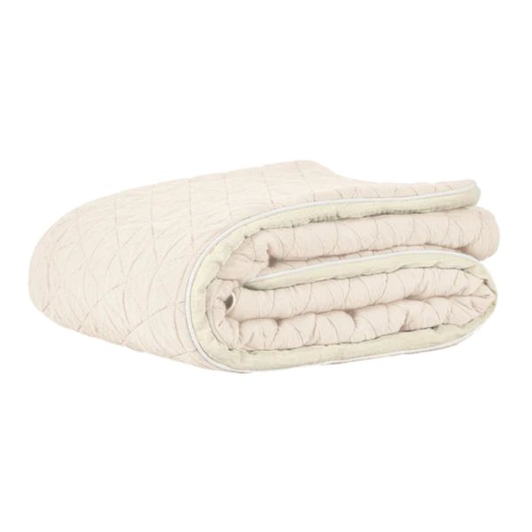 Couverture matelassée Comme un bonbon Crème
