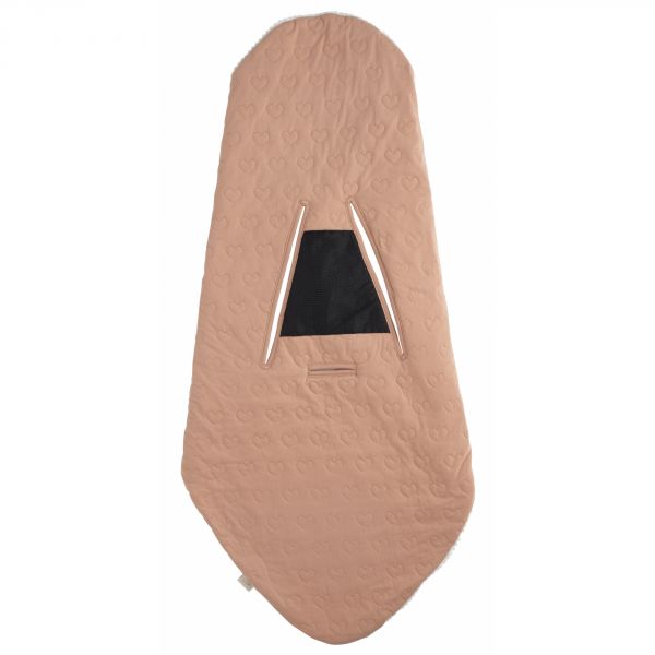 Couverture nomade bébé Petit coeur