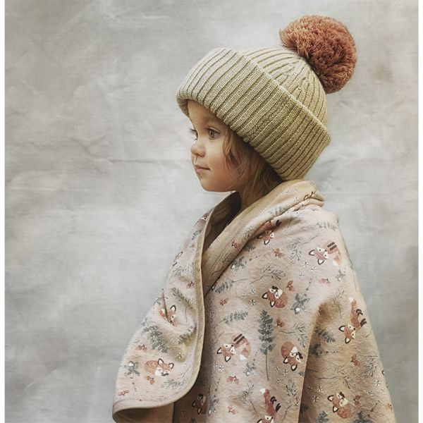 Couverture polaire bébé 75x100 cm Nordic Woodland