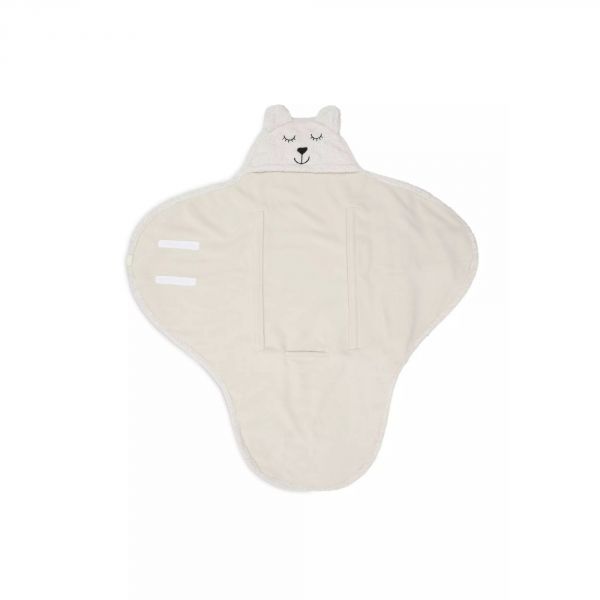 Couverture portefeuille Bear Bouclette Oatmeal