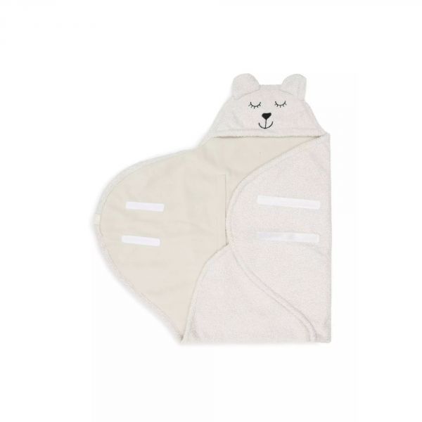 Couverture portefeuille Bear Bouclette Oatmeal