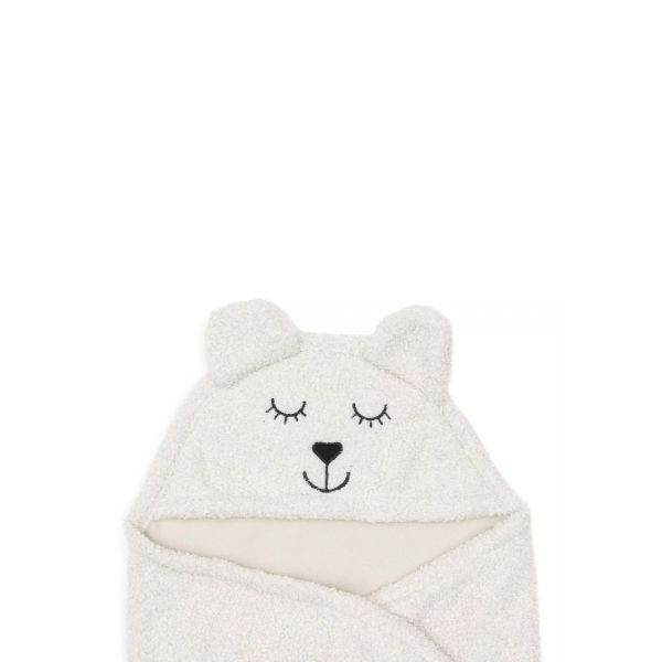 Couverture portefeuille Bear Bouclette Oatmeal