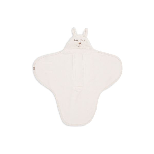 Couverture nomade portefeuille Bunny Cloudy Rib Oatmeal