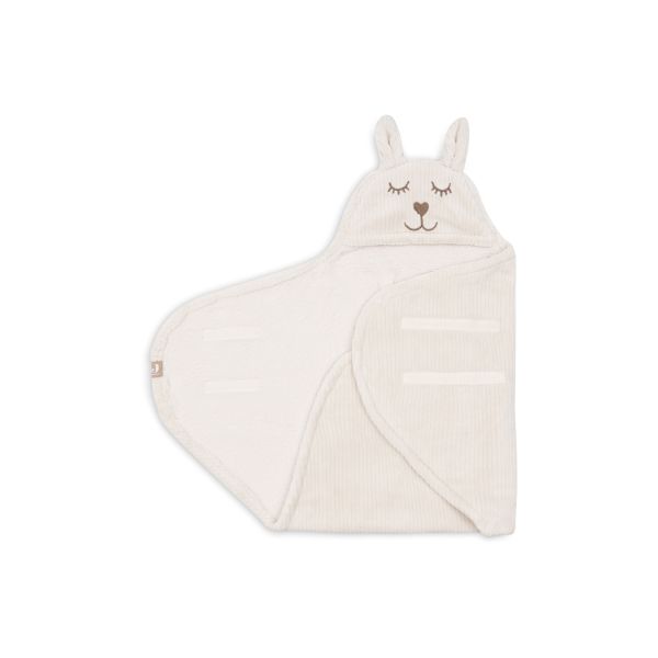 Couverture nomade portefeuille Bunny Cloudy Rib Oatmeal