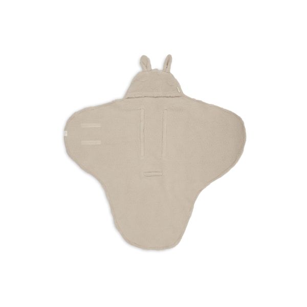 Couverture nomade portefeuille Miffy Jacquard Teddy Sand