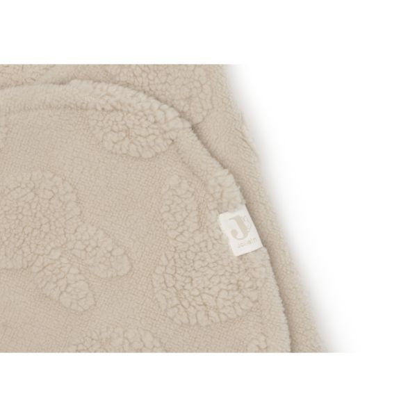 Couverture nomade portefeuille Miffy Jacquard Teddy Sand