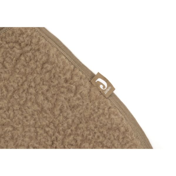 Couverture portefeuille Sherpa Merino Wool - Dark Hazel