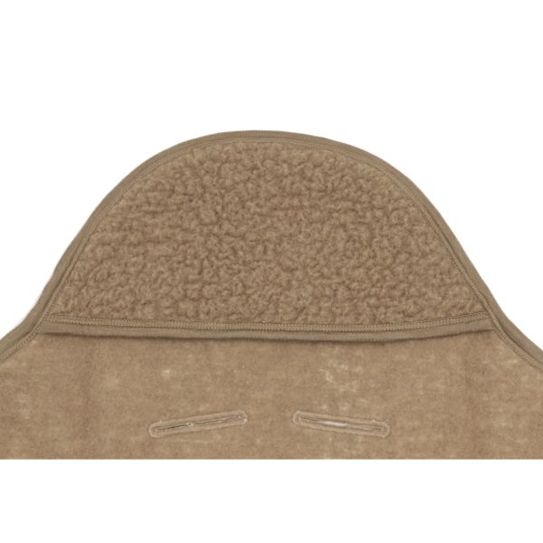 Couverture portefeuille Sherpa Merino Wool - Dark Hazel