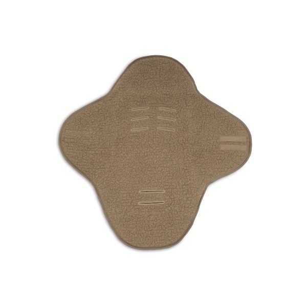 Couverture portefeuille Sherpa Merino Wool - Dark Hazel