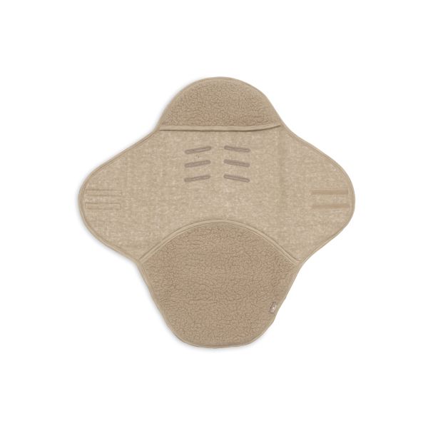 Couverture portefeuille Sherpa Merino Wool - Natural