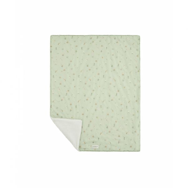 Couverture réversible 70 x 100 cm Bucolique vert