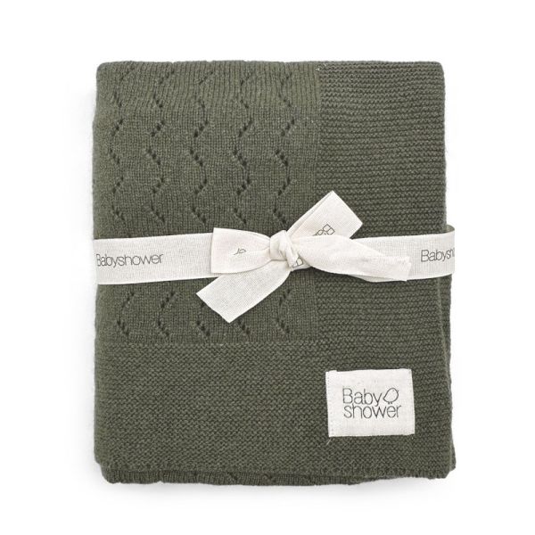 Couverture tricot classic Cashmere musk