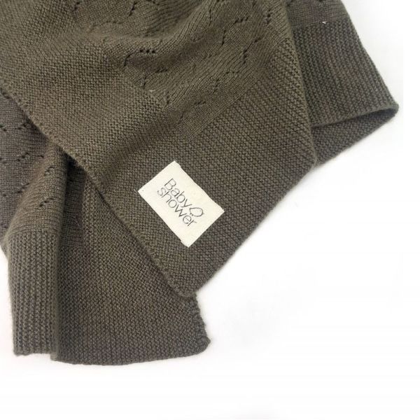 Couverture tricot classic Cashmere musk