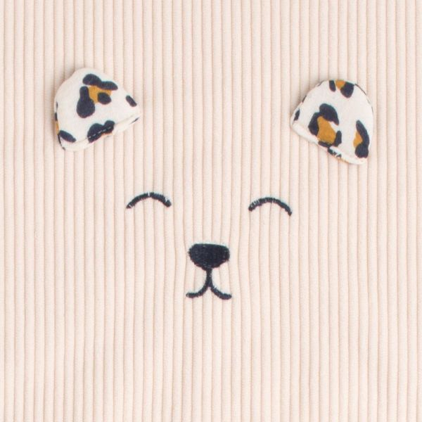 Couverture bébé 75 x 100 cm Léopard velours
