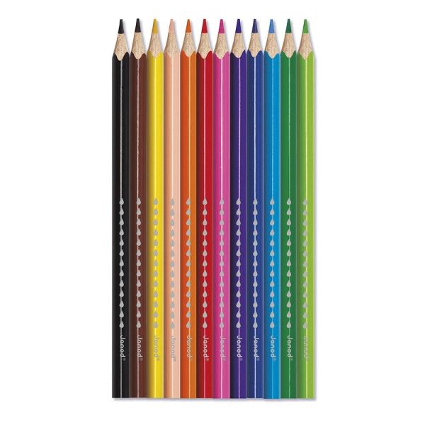Set de 12 crayons de couleurs Aquarellables