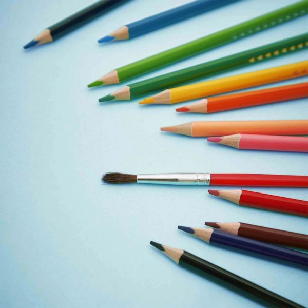 Set de 12 crayons de couleurs Aquarellables