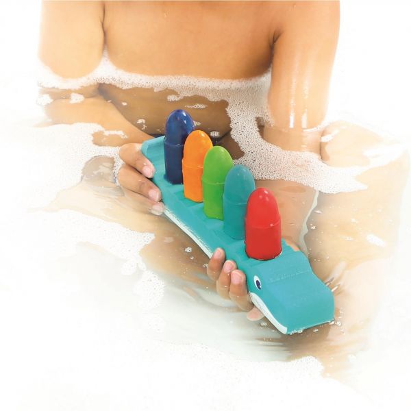 5 crayons de bain