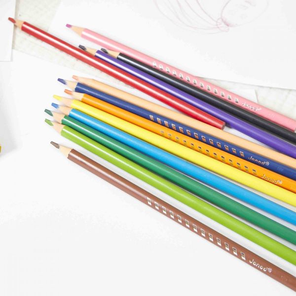 Set de 12 crayons de couleurs