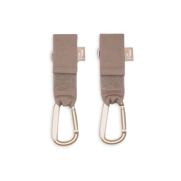 Lot de 2 crochets pour poussette Milky Coffee
