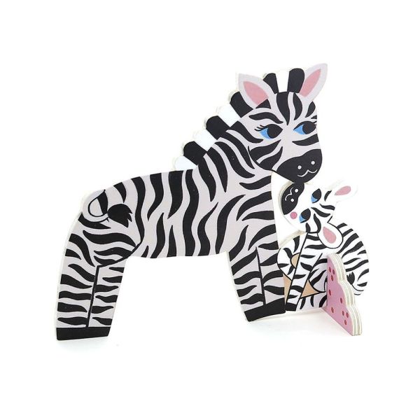 Jeu pour enfant Croquet en bois Animaux petit safari
