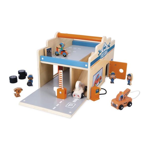 Garage en bois pour enfant Cross Roads