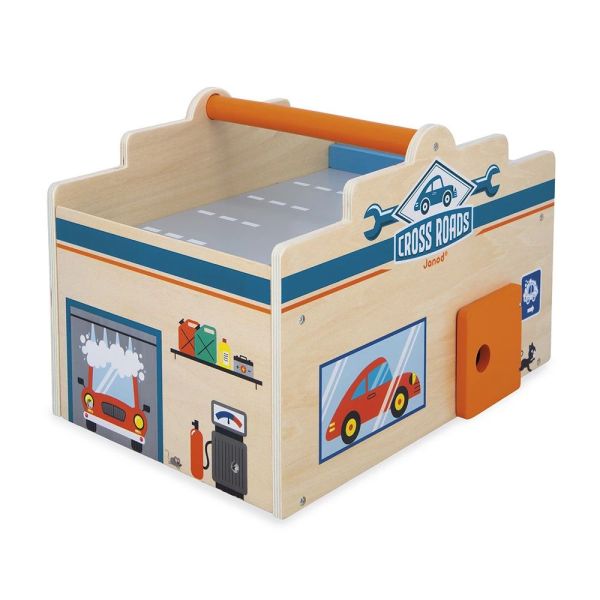 Garage en bois pour enfant Cross Roads