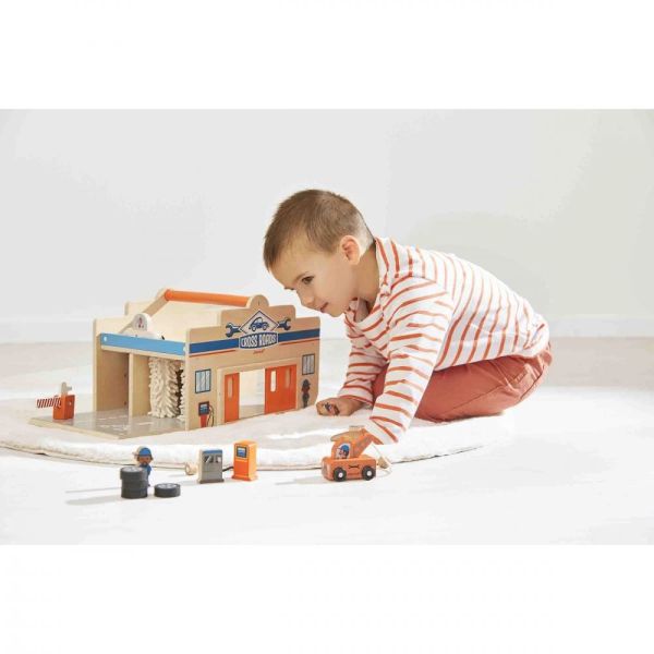 Garage en bois pour enfant Cross Roads