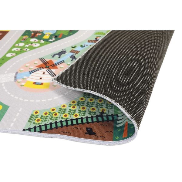 Tapis de jeu avec circuit Cross Roads Campagne