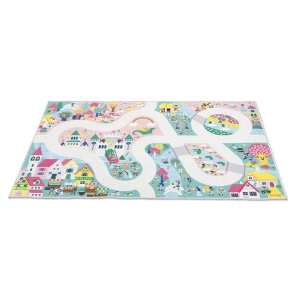 Tapis de jeu avec circuit Cross Roads Royaume enchanté