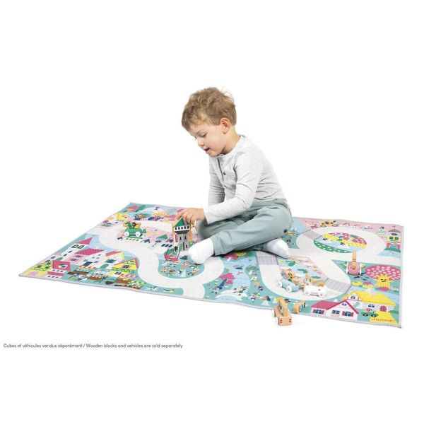 Tapis de jeu avec circuit Cross Roads Royaume enchanté