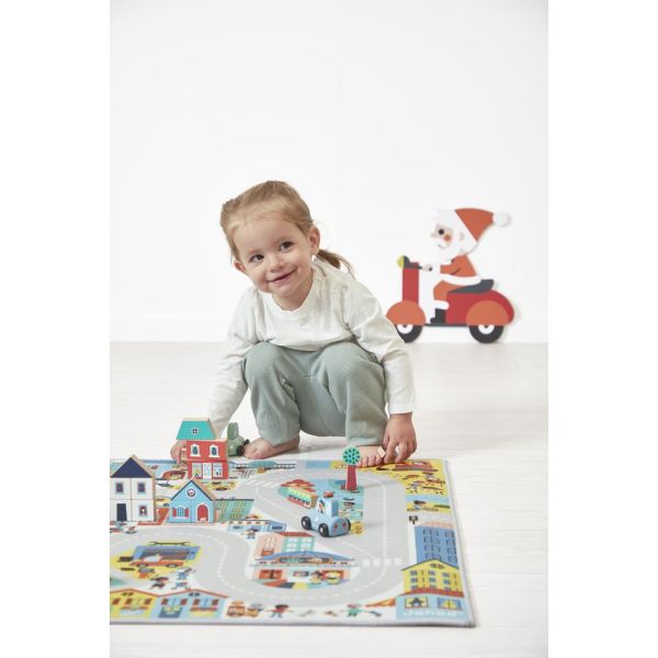 Tapis de jeu avec circuit Cross Roads Ville