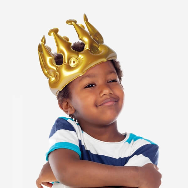 Couronne gonflable Prince