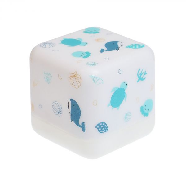 Veilleuse bébé Cube B Océan