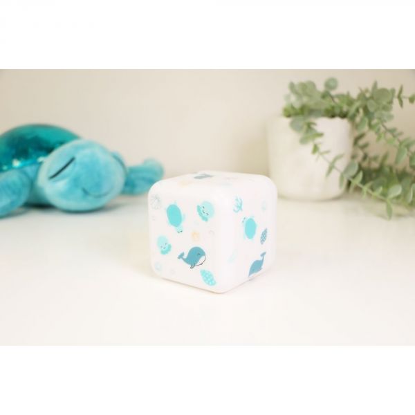 Veilleuse bébé Cube B Océan
